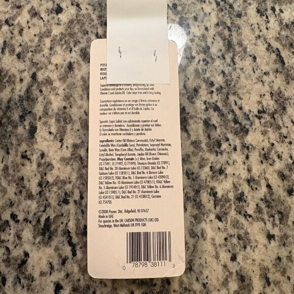 Posner Lipstick Bronze Shimmer 38111 Brand New Sealed 0.13 Oz - Picture 2 of 3